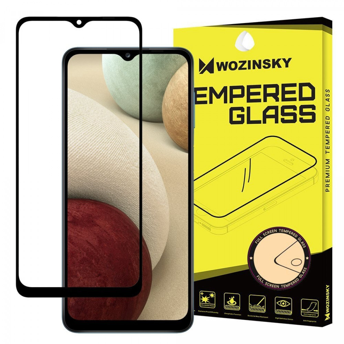 Wozinsky üvegfólia 3D Samsung A40