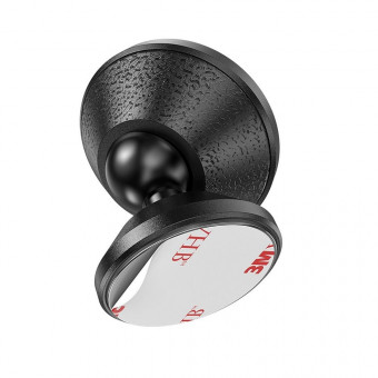 HOCO CA79 autós tartó (ragasztható, műszerfalra, 360-ban forgatható, mágneses) FEKETE