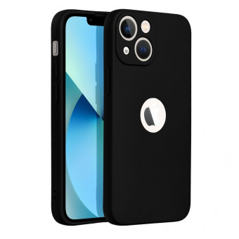 Szilikon tok Soft case, iPhone 14 Plus fekete
