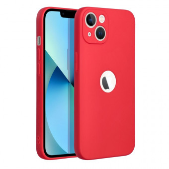Szilikon tok Soft case, iPhone 14 Plus piros
