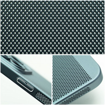 BREEZY légáteresztő tok iPhone 15 Pro zöld