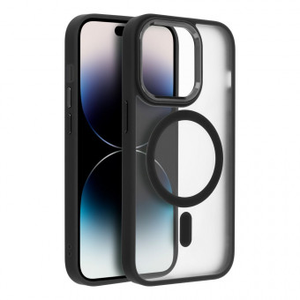 Matt Magsafe tok iPhone 15 Plus fekete