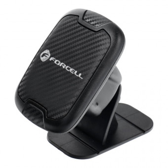 FORCELL CARBON H-CT322 mágneses autós tartó, műszerfalra