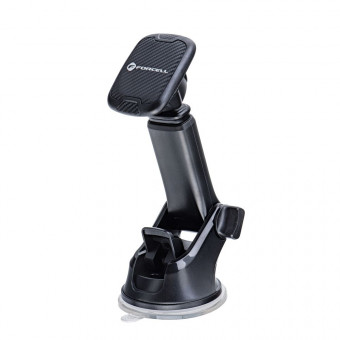 FORCELL CARBON H-CT327 mágneses autós tartó, szélvédőre