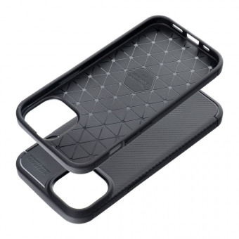 Carbon Permium tok iPhone 15 fekete