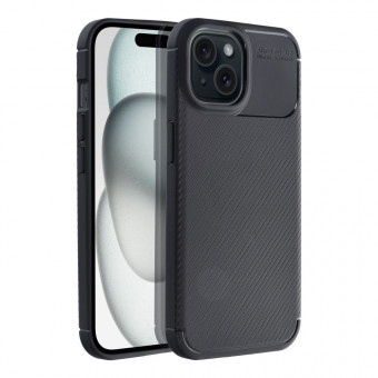 Carbon Permium tok iPhone 15 fekete