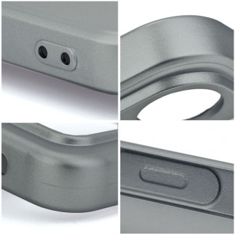 METALLIC tok iPhone 7 / 8 / SE 2020 / SE 2022 szürke