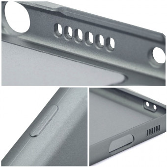 METALLIC tok iPhone 7 / 8 / SE 2020 / SE 2022 szürke