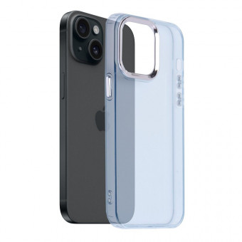 PEARL tok iPhone 15 Pro világoskék