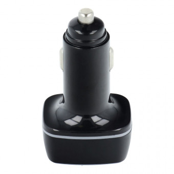 PAVAREAL autós töltő Type C PD 20W + 2x USB 4.8A PA-CC65 fekete