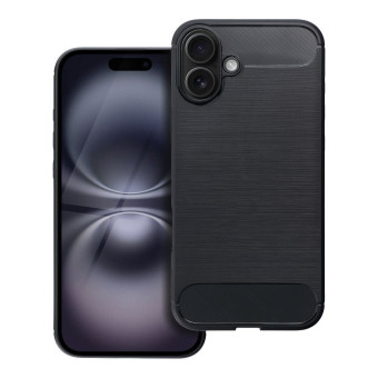 Carbon tok iPhone 16 Plus fekete