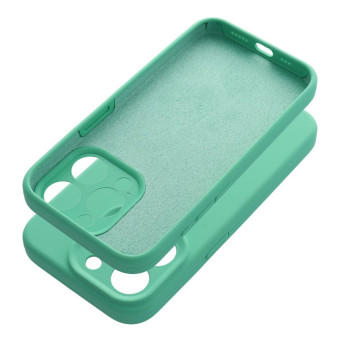 Szilikon tok 2mm iPhone 16 pro zöld