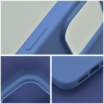 Szilikon tok 2mm iPhone 16 Pro Max kék