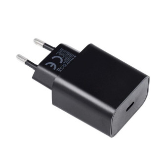 BLUE STAR töltő 3A 25W Type C típusú + kábel type C- type C, PD QC4.0 fekete