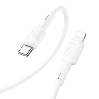 Hoco adatkábel Type C- Lightning  fehér 1m 20W X83