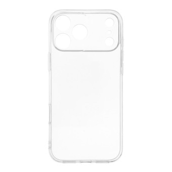 CLEAR tok 2mm  iPhone 17 Pro Max, kamera védős, átlátszó