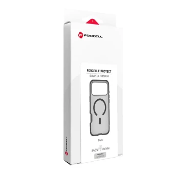 Forcell F-Protect BumperX iPhone 17 Pro Max / 18 Pro Max magsafe tok, fekete