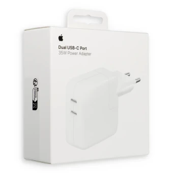 Apple adapter 35W 2x type C fehér MW2K3ZM/A