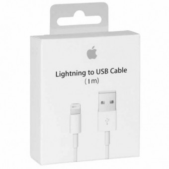 Apple Lightning kábel OEM , dobozos 1M