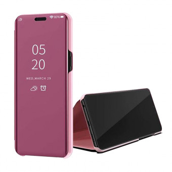 Clear view tok Xiaomi Redmi Note 8T pink