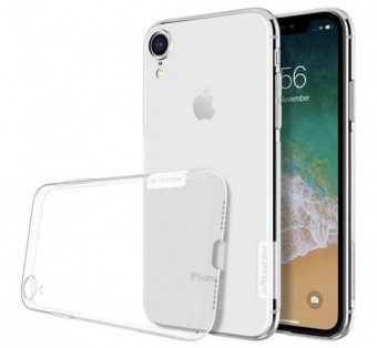 Nilkin szilikon átlátszó tok, iphone Xr / 11