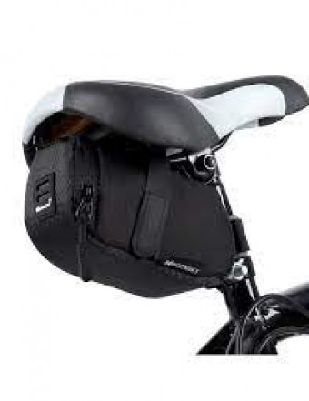 Wozinsky KERÉKPÁR TÁSKA NYEREG ALATT 0,6 L FEKETE (WBB8BK FEKETE)