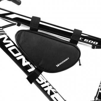 Wozinsky vázra szerelhető kerékpártáska 1,5 L, (WBB11BK) fekete