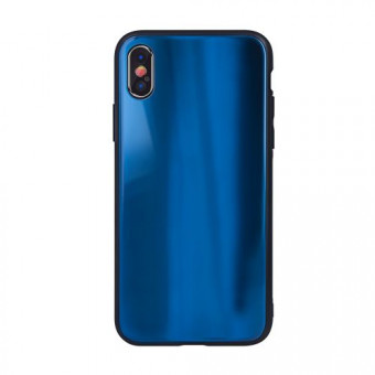 iphone 12 / 12pro tok, Aurora üveg, sötét kék