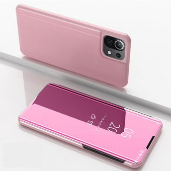 Clear view tok Xiaomi Mi 11 Lite 5G Pink